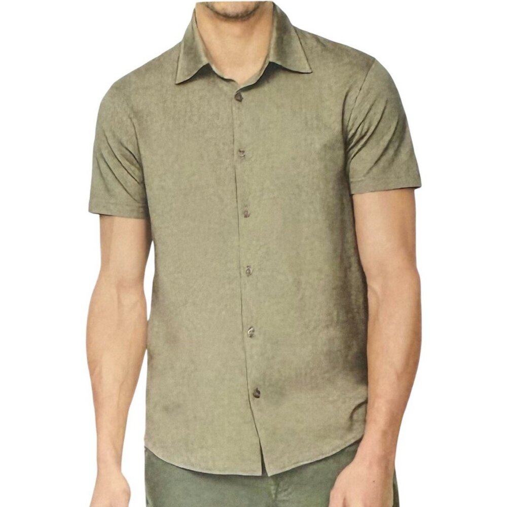 Buffalo David Bitton Men’s Short Sleeve Shirt Relaxed Fit NWT